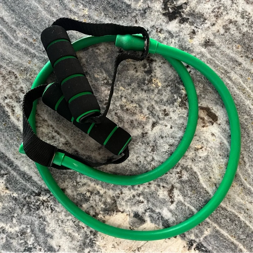 Gold's Gym Long Resistance Tube - Green - Picture 3 of 3